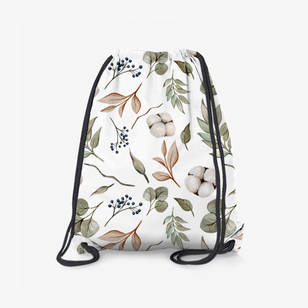 Рюкзак «Хлопок и листья»