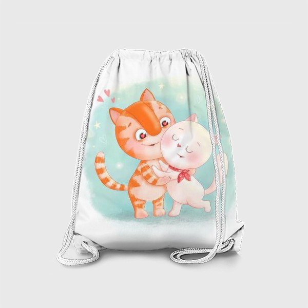 Рюкзак «Влюбленные котики»