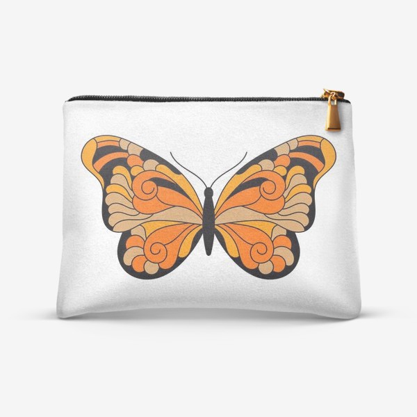 Косметичка «Оранжевая бабочка»