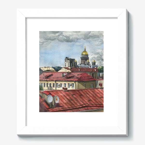 Картина «Крыши Питера»