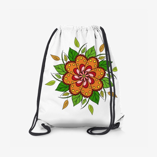 Рюкзак «Цветочный узор »