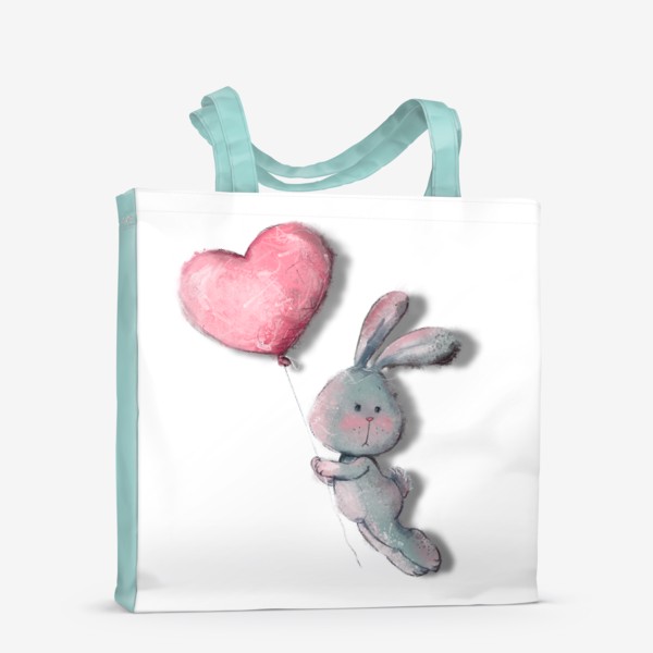 Сумка-шоппер &laquo;Bunny in a hot air balloon&raquo;