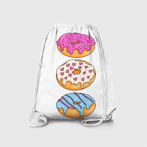 Рюкзак «Сладкие пончики»