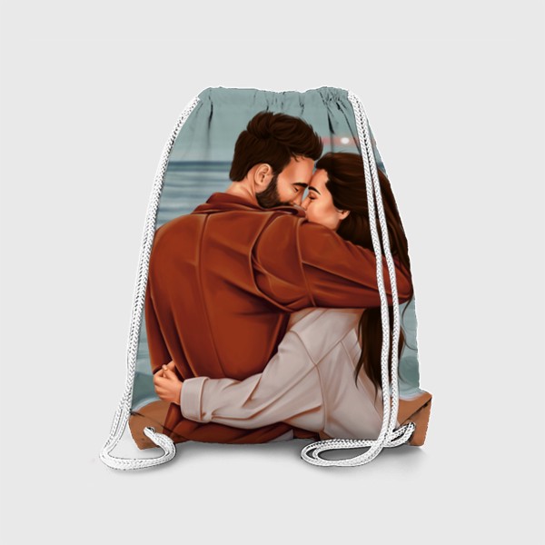 Рюкзак «Влюблённые на море»
