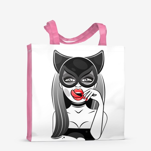 Сумка-шоппер «Женщина кошка»