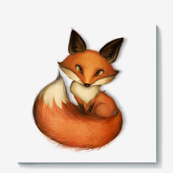 Холст «Red fox»
