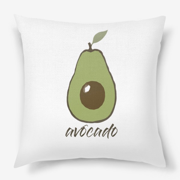 Подушка «Авокадо»