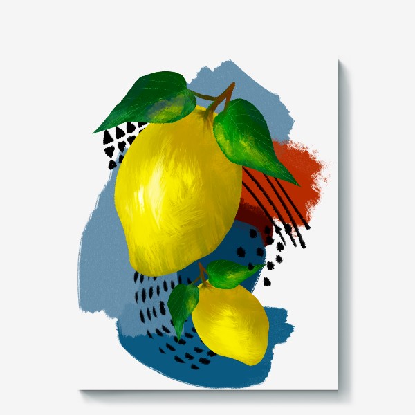 Холст «Лимоны»