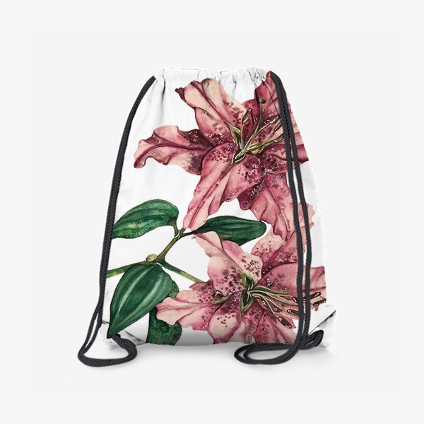 Рюкзак «Розовые лилии»