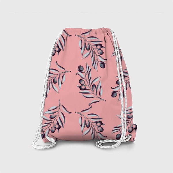 Рюкзак «Веточки на розовом»