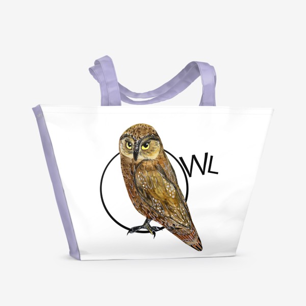 Пляжная сумка «Beauty Owl (Сова)»