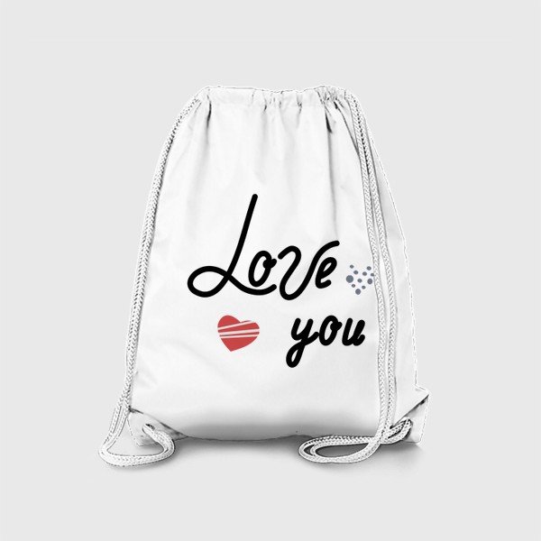 Рюкзак «Love you»