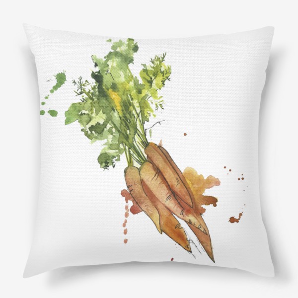 Подушка «Морковушка»