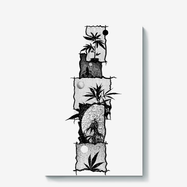 Холст «Weed Tower»