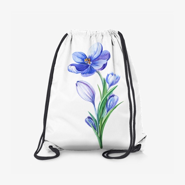 Рюкзак «Крокусы. Весенние цветы»