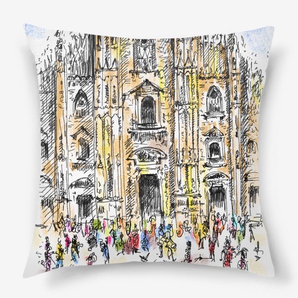 Подушка «Миланский собор»