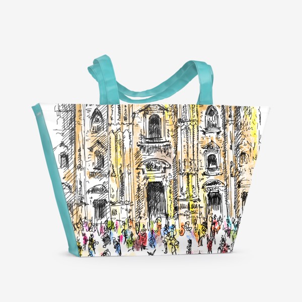 Пляжная сумка «Миланский собор»