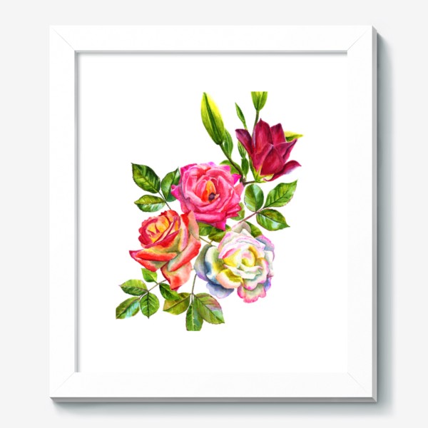 Картина «Watercolor Roses»