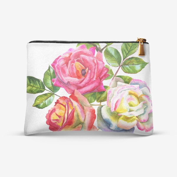 Косметичка «Watercolor Roses»