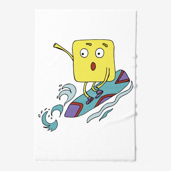 Полотенце «Я люблю серфинг»