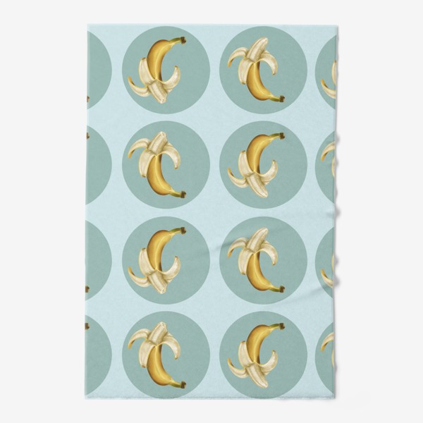 Полотенце «Паттерн бананы»