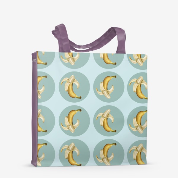 Сумка-шоппер «Паттерн бананы»