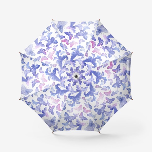 Зонт «Сияющие бабочки Very Peri»