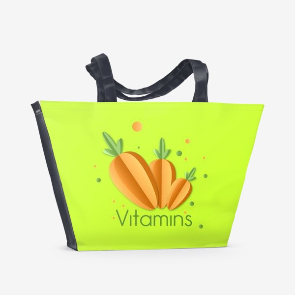 Пляжная сумка «Витаминный заряд»