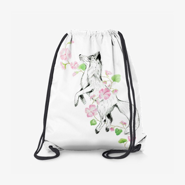 Рюкзак «Лиса и цветы»