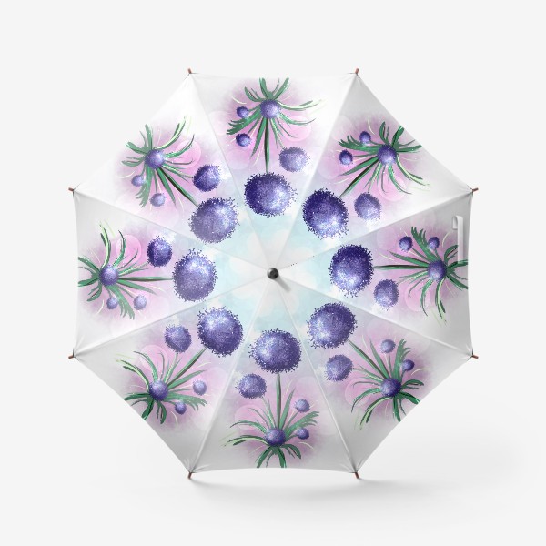 Зонт «Синий цветок»