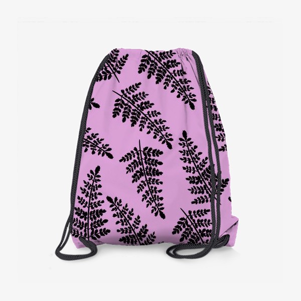 Рюкзак «папоротник розовый»