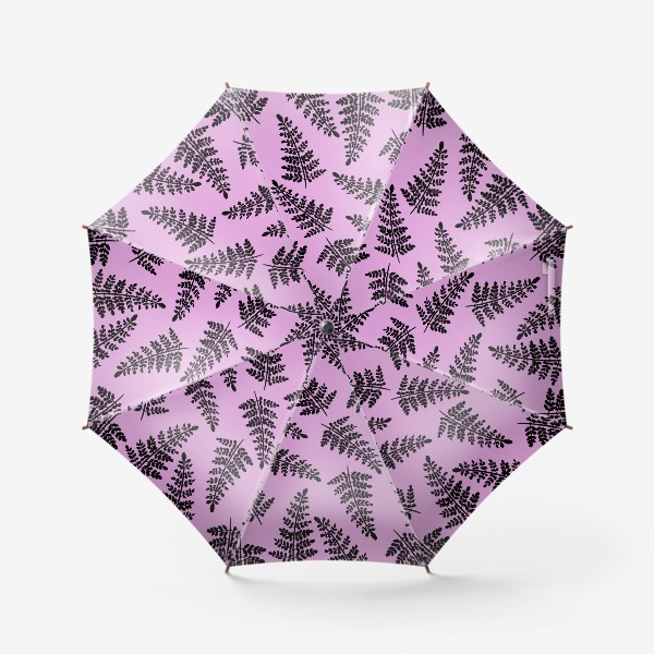 Зонт «папоротник розовый»
