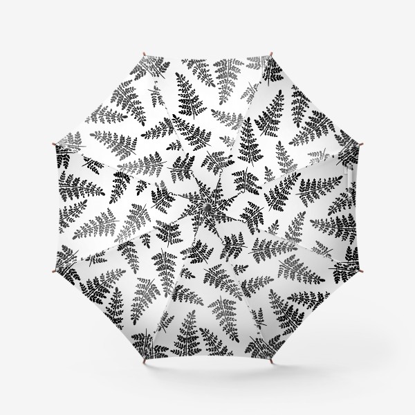 Зонт «папоротник белый»