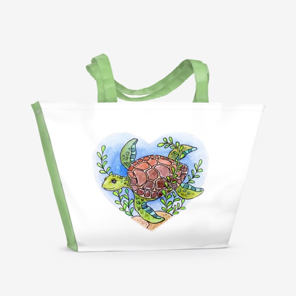 Пляжная сумка «Черепаха »