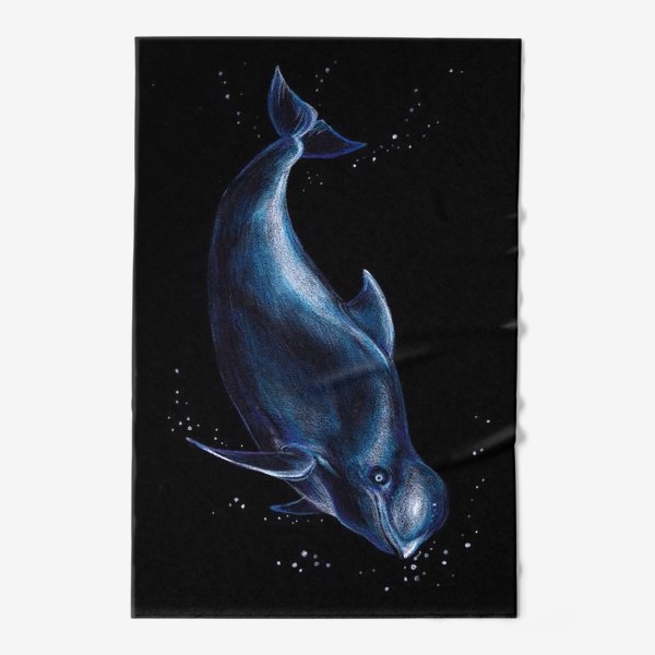 Полотенце «Черный кит»