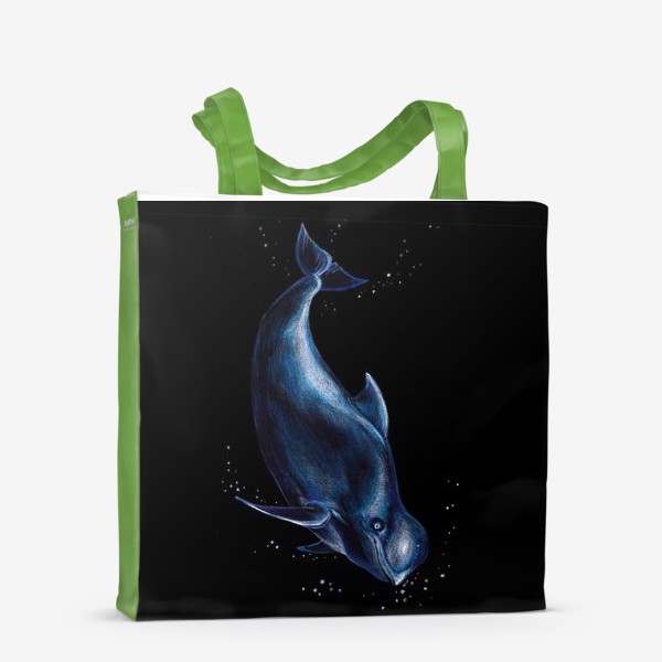 Сумка-шоппер «Черный кит»