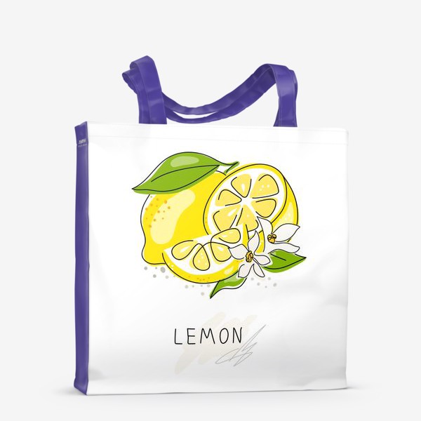 Сумка-шоппер &laquo; «Лимон»&raquo;
