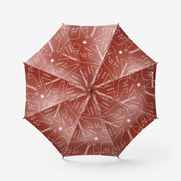 Зонт «Балалайка паттерн »