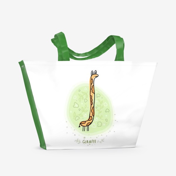 Пляжная сумка « «Жираф»»