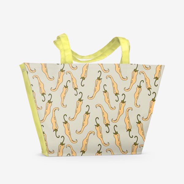 Пляжная сумка «Стильные перцы»