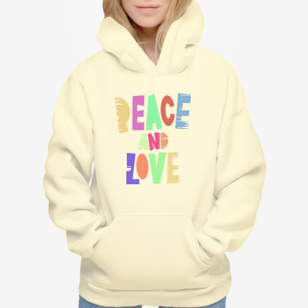 Худи «Peace and love»