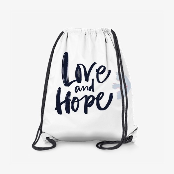 Рюкзак «Голубь надежды. Love and hope»