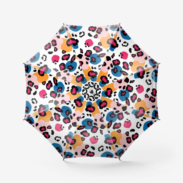 Зонт «Абстрактный паттерн с леопардовыми пятнами»