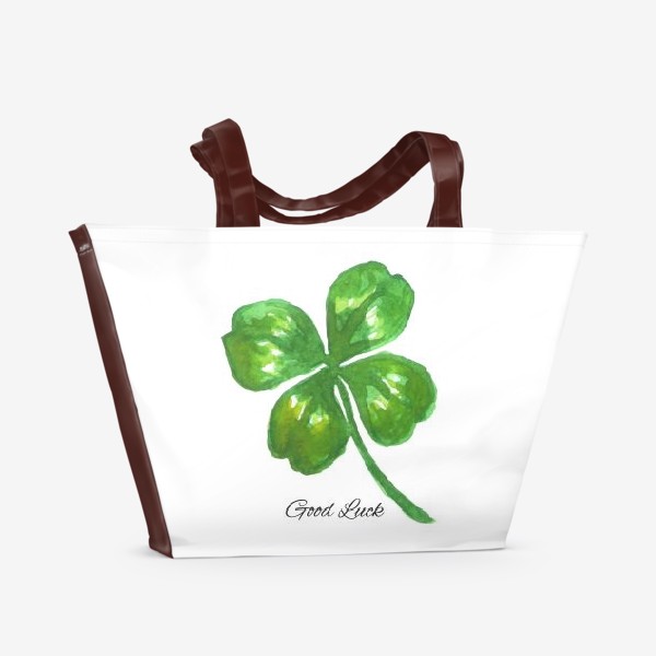 Пляжная сумка «four-leaved clover»