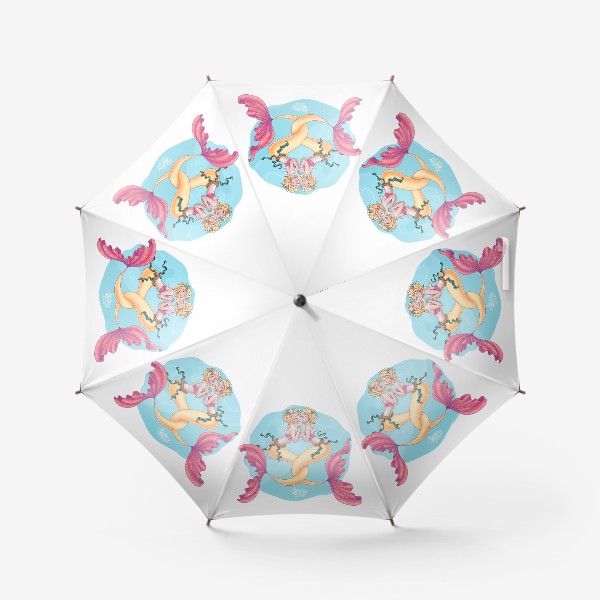 Зонт «Русалки близнецы»