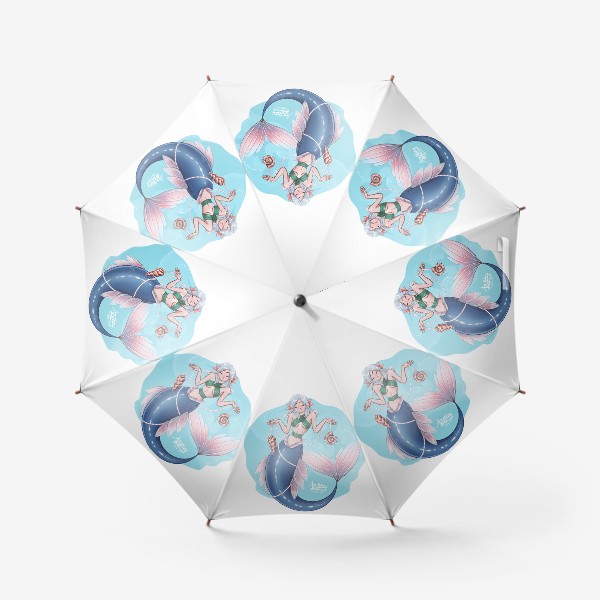 Зонт «Русалка весы»