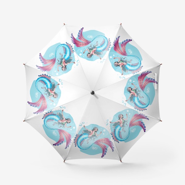 Зонт «Русалка водолей»