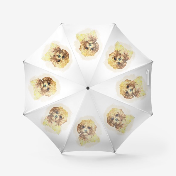 Зонт «Собака Акварель »