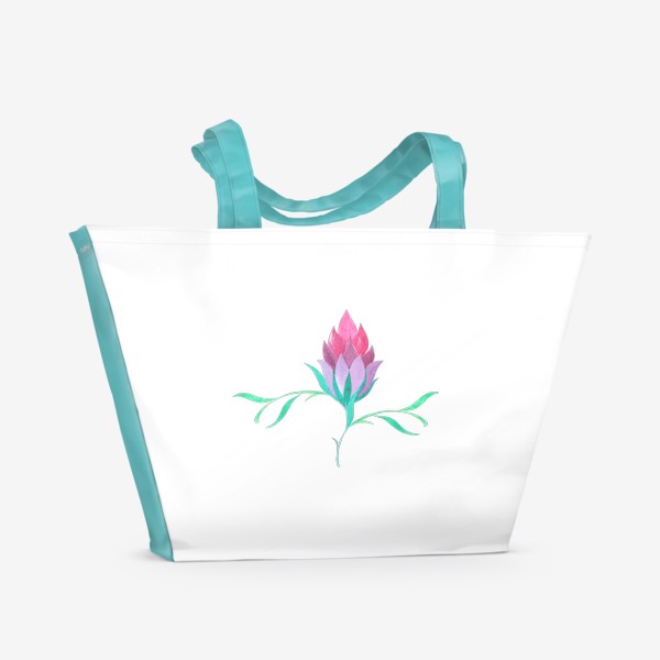 Пляжная сумка «цветок»