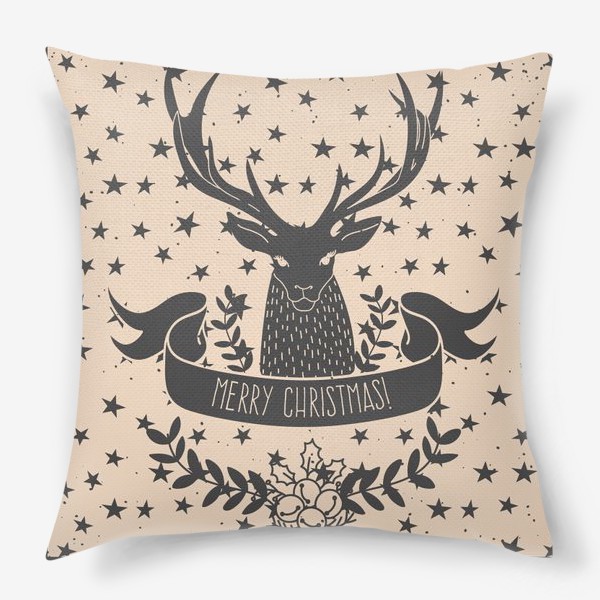 Подушка «Christmas Collection. Deer.»